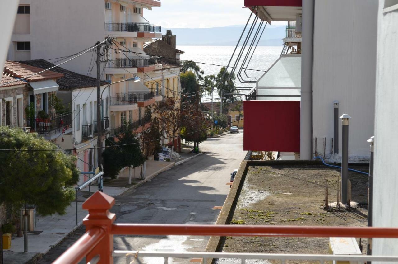 Palatino Studios Loutra Edipsou  Buitenkant foto